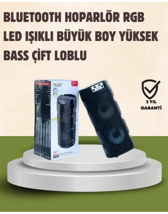 Kompakt Tasarım, Yüksek Ses Performansı – Çoklu Giriş Seçenekli Kablosuz Hoparlör (bluetooth, Usb, Sd Kart, Aux)