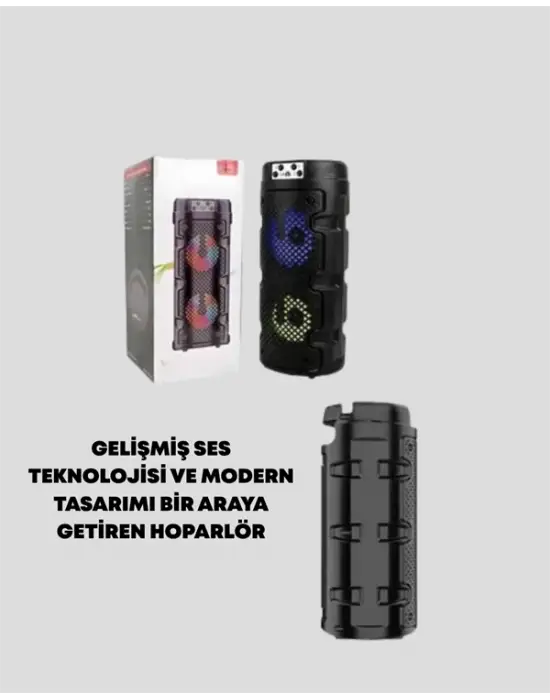 Kompakt Tasarım, Yüksek Ses Performansı – Çoklu Giriş Seçenekli Kablosuz Hoparlör (bluetooth, Usb, Sd Kart, Aux)
