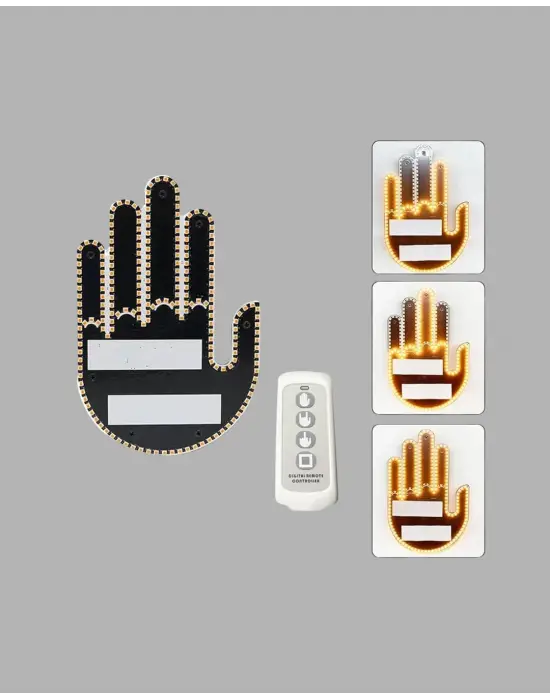 Kompakt Tasarımlı Led Jest Işığı – Selam Ve Teşekkür Modları