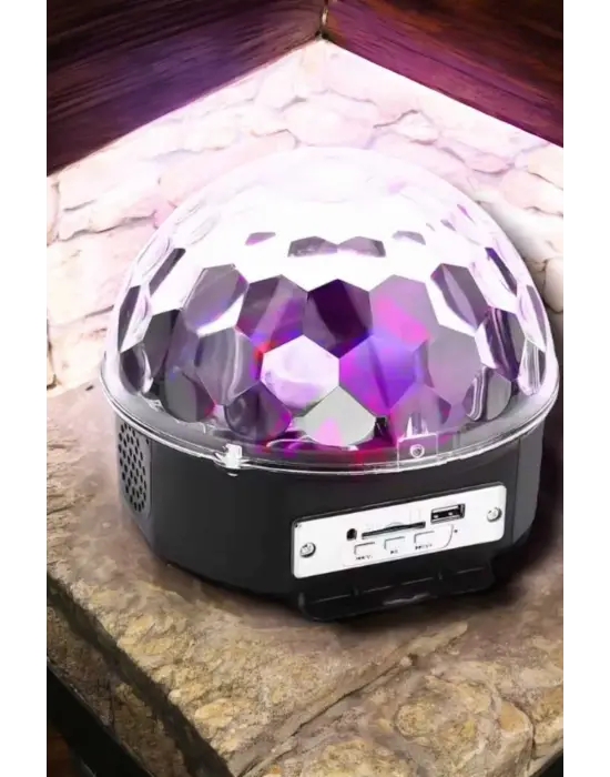 Kompakt Tasarımlı, Telefon Kontrollü Disko Topu Işıkları