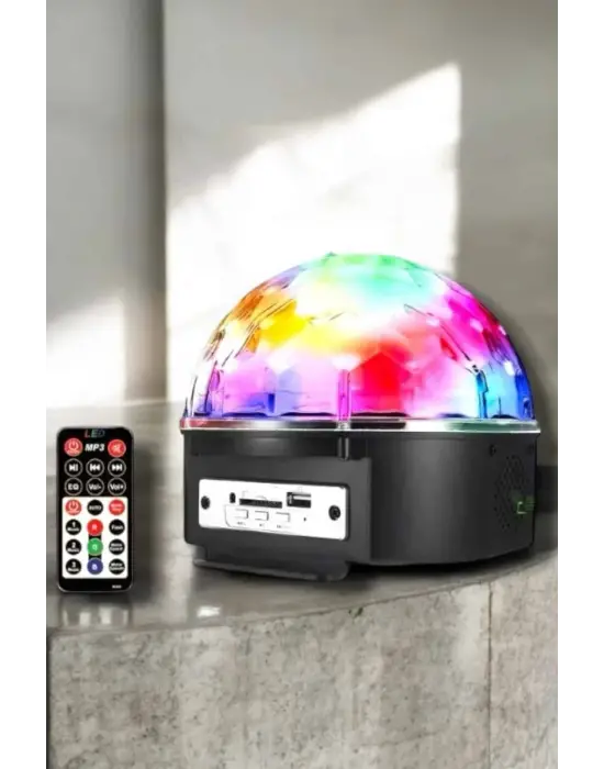 Kompakt Tasarımlı, Telefon Kontrollü Disko Topu Işıkları