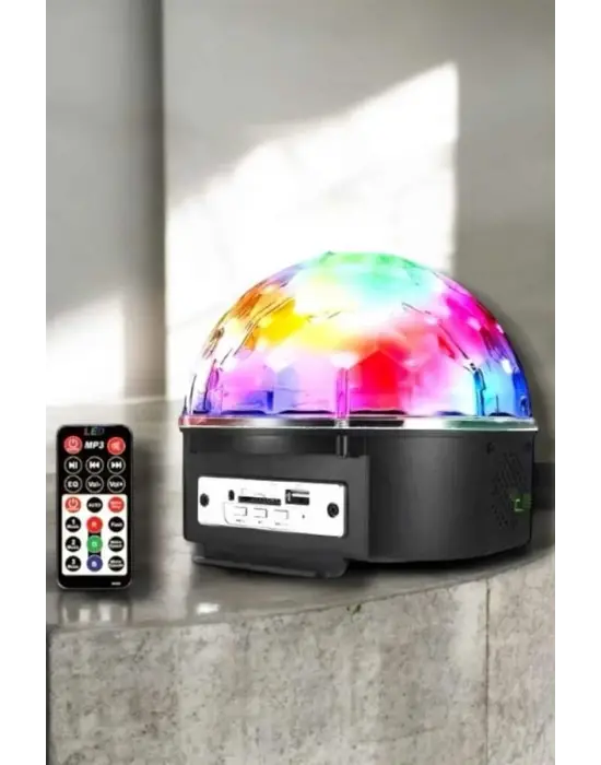 Kompakt Tasarımlı, Telefon Kontrollü Disko Topu Işıkları