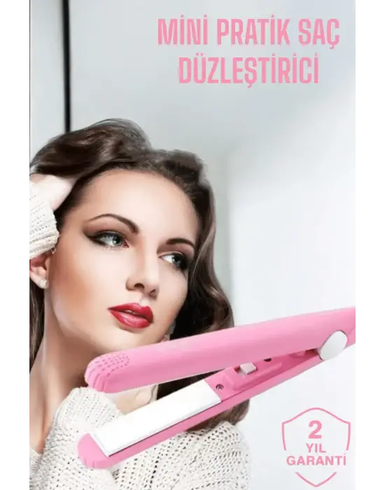Kompakt Ve Hafif: Elektriklenme Karşıtı Mini Saç Düzleştirici