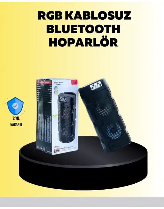 Kompakt Ve Şık Tasarımlı Taşınabilir Hoparlör