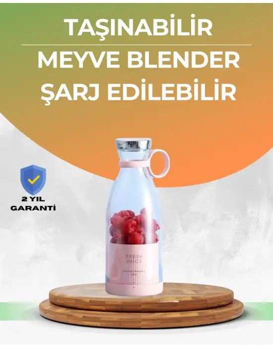 Kompakt Ve Şık Tasarımlı Taze Meyve Suyu Hazırlayıcı