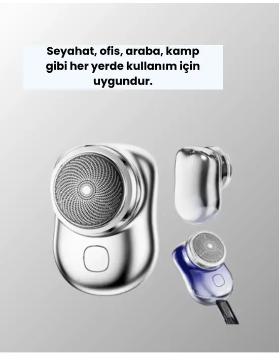 Komple Vücut İçin Taşınabilir Elektrikli Tıraş Cihazı