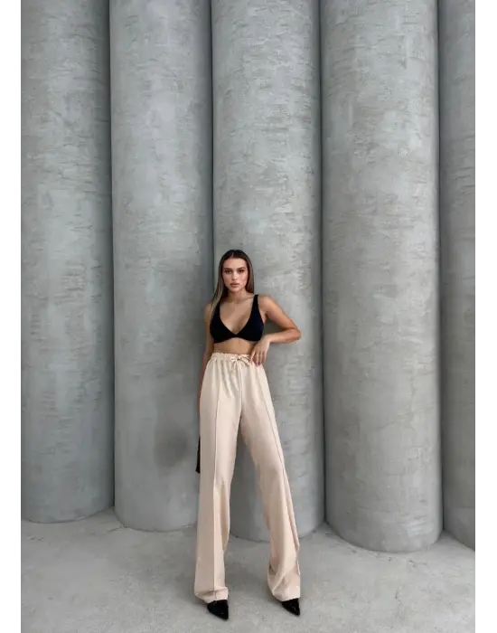 Omarı Rahat ve Şık Çımalı Pantolon