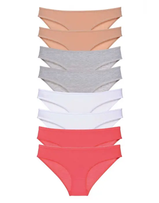 Omarı Süper Eko Set Likralı Kadın Slip Külot Seti