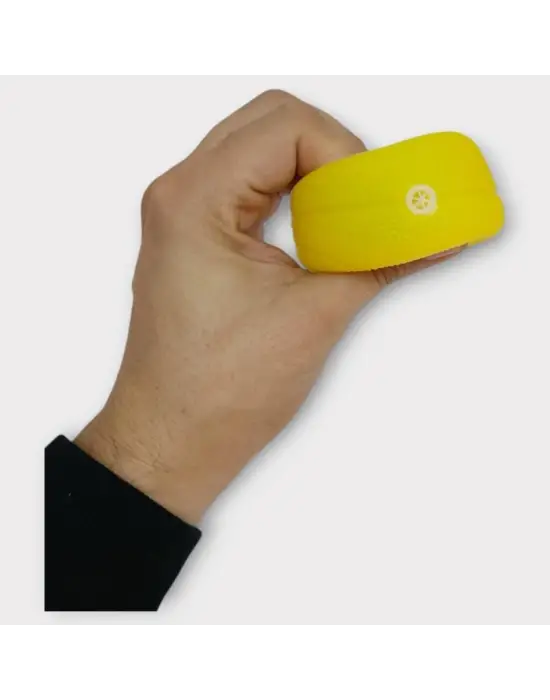 Omarı Eğlenceli Köpek Oyuncağı - Sarı Düdüklü Top