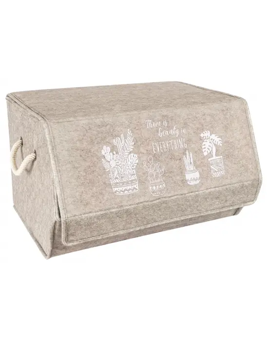 Omarı Köşeli Kapaklı Çok Amaçlı Taşınabilir Organizer Kutu