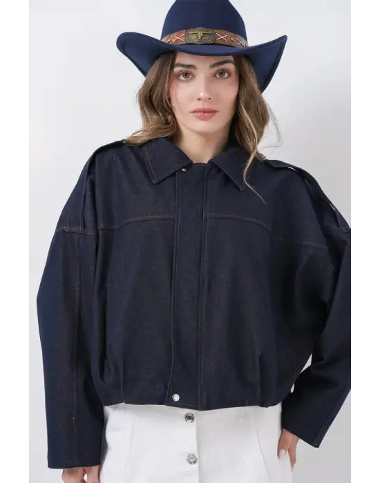 Kot Bomber Ceket 0737 - Lacivert