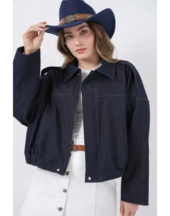 Kot Bomber Ceket 0737 - Lacivert