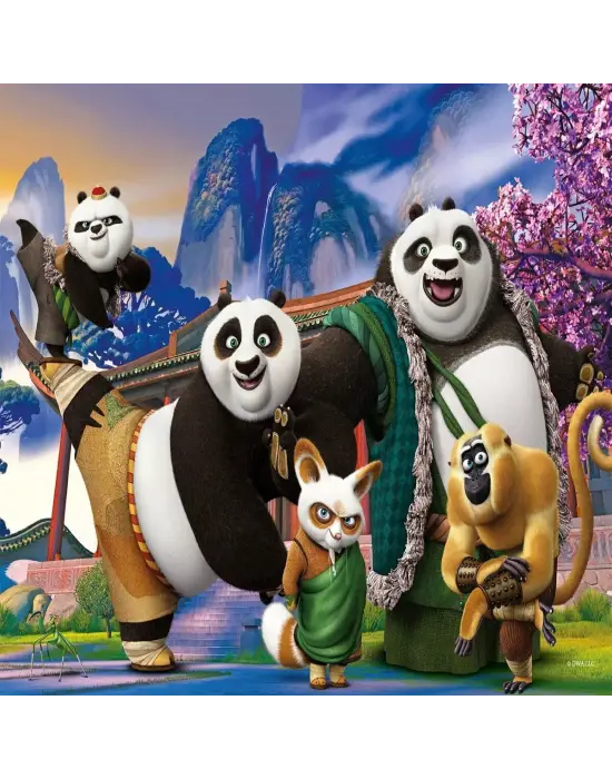 KP 714 KUNG FU PANDA PUZZLE 100 PRÇ