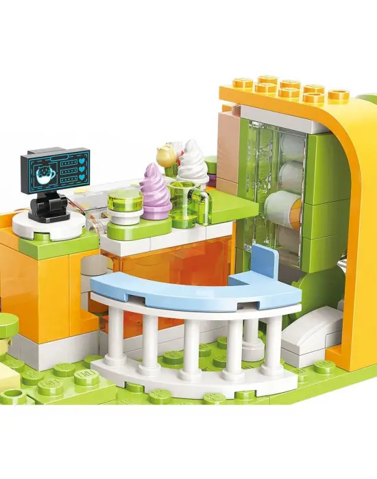 Omarı Yaratıcı Kitten Juice Blok Seti - Parça