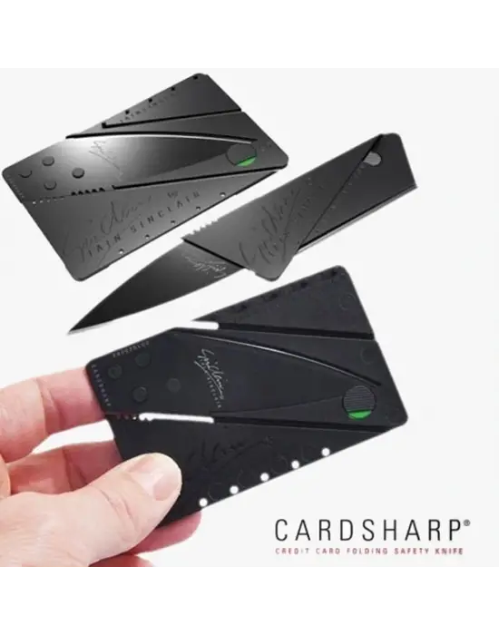 Kredi Kartı Şeklinde Kart Bıçak