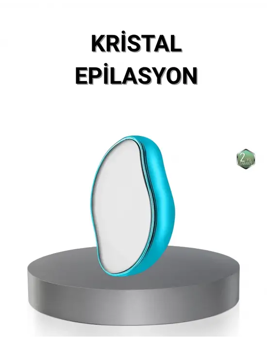 Kristal Tüy Alıcı Epilatör Kremsiz Kullanım Yüz Ve Vücut İçin