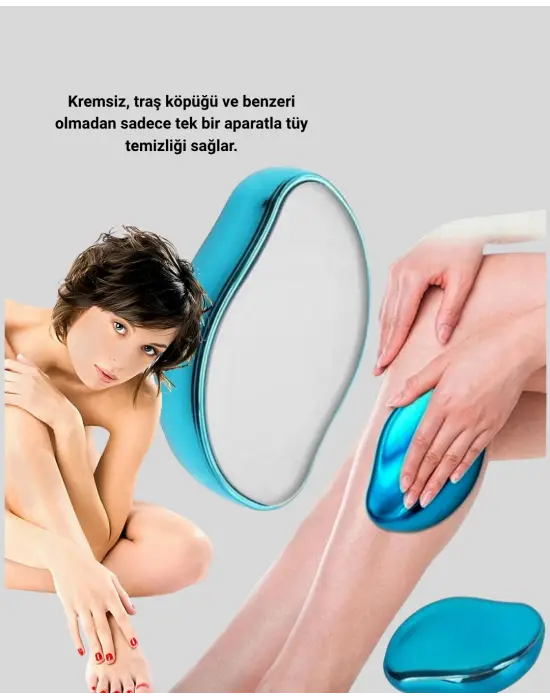 Kristal Tüy Temizleme Cihazı Yüz Kol Bacak Uyumlu Taşınabilir