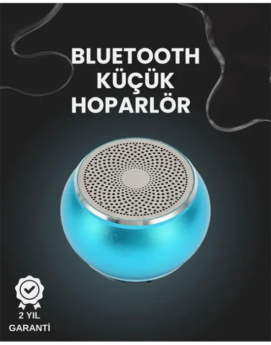 Küçük Ve Güçlü Bluetooth Hoparlör – Kolay Taşınabilirlik Ve Hızlı Şarj