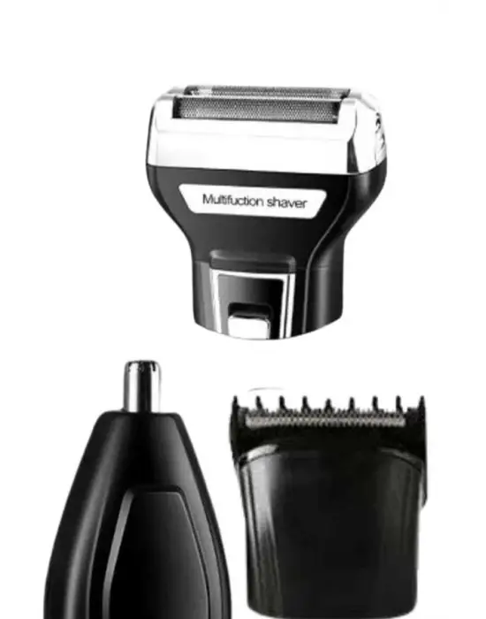 Kulak Burun Kıl Kesme Ense Yanak Tıraş Seti 3 Başlıklı Profesyonel