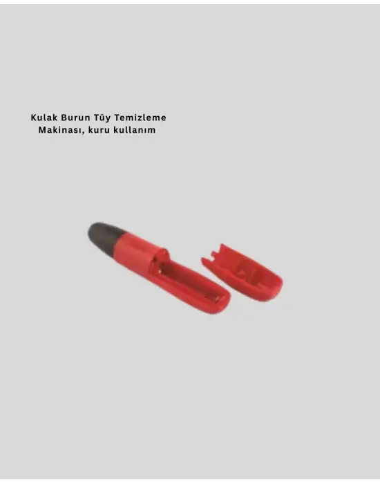 Kulak Burun Tüy Temizleme Makinesi Raks Leo Pilli Kuru Kullanım