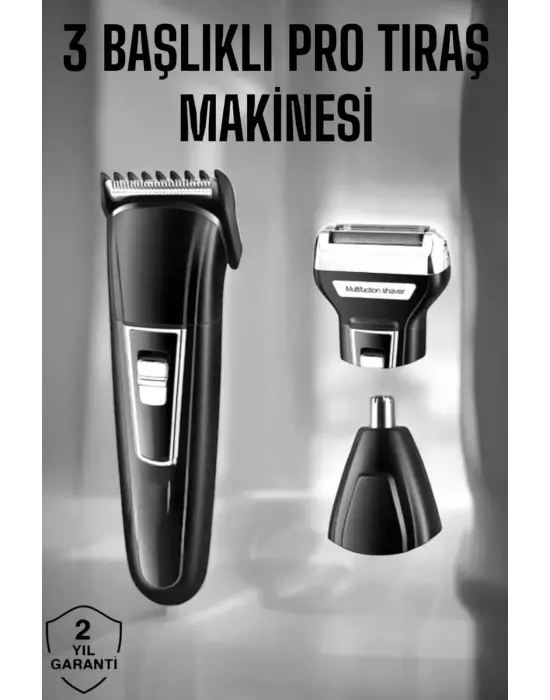 Kulak Ve Burun Tıraşına Uygun Profesyonel Tıraş Makinesi