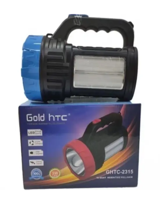 Omarı Şarj Edilebilir 3 Watt LED El Feneri