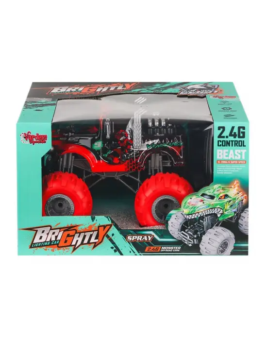 Omarı Kumandalı Işıklı Buharlı Off Road Kamyon