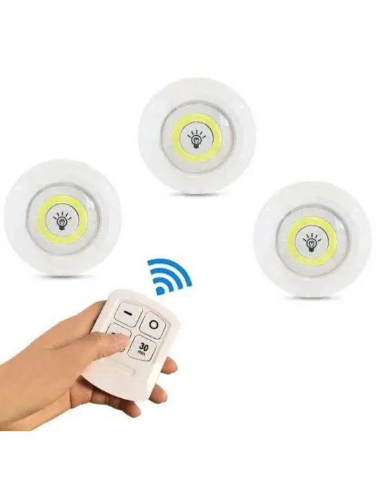 Kumandalı Lamba Seti 3 Adet