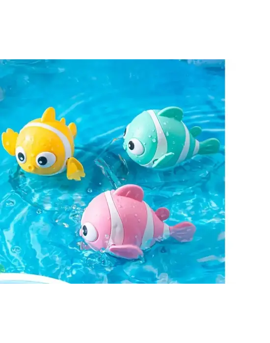 Kurmalı Balık Bebek Banyo Oyuncağı