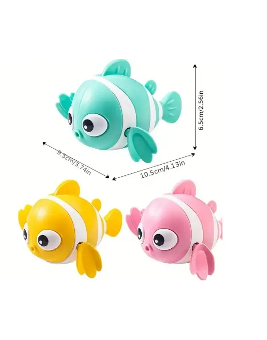 Kurmalı Balık Bebek Banyo Oyuncağı