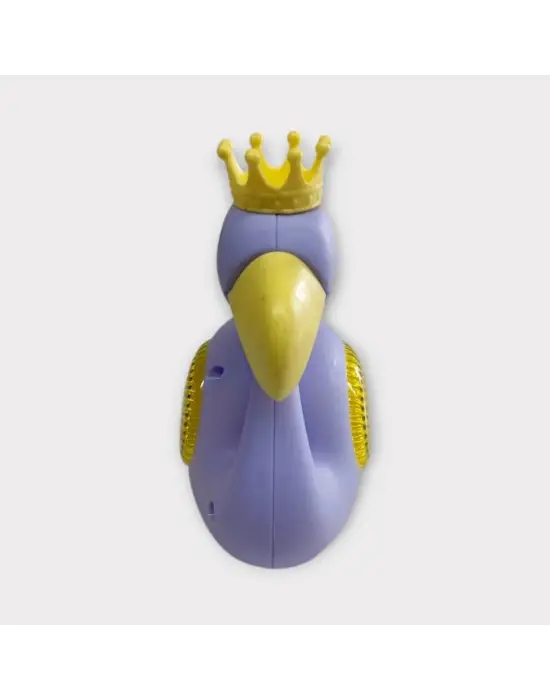 Omarı Renkli Kurmalı Işıklı Flamingo Lambası