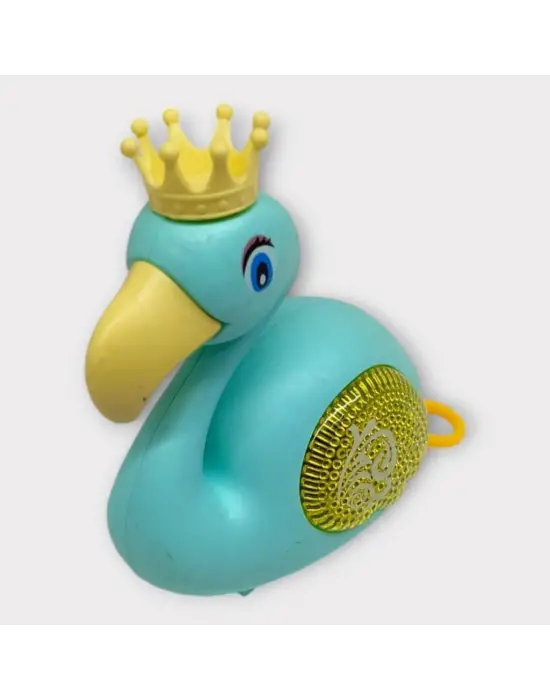 Omarı Sihirli Işıklı Flamingo - Yeşil