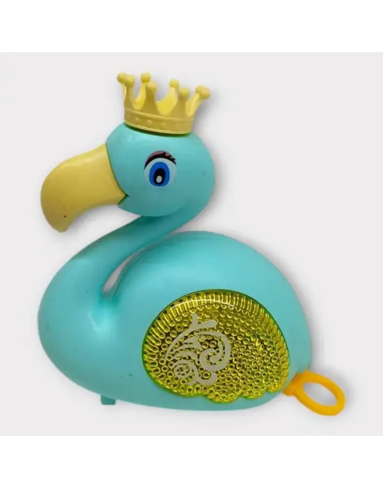 Omarı Sihirli Işıklı Flamingo - Yeşil