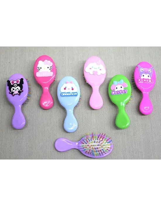 Kuromi,hello Kitty,cinnamon,my Melody Saç Tarağı Alk3084