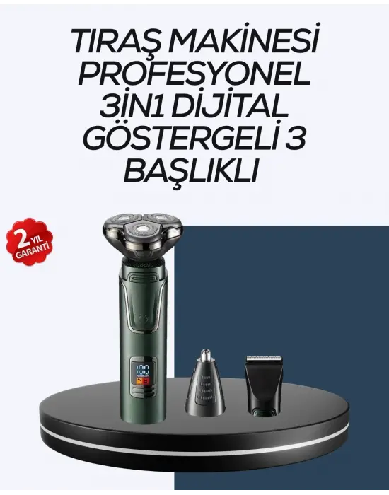 Kuru Kullanıma Uygun Erkek Tıraş Makinesi