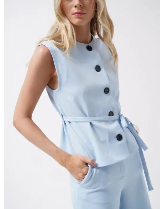 Kuşaklı Dokuma Yelek