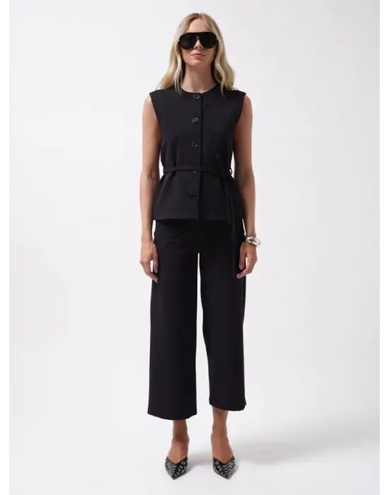 Kuşaklı Dokuma Yelek