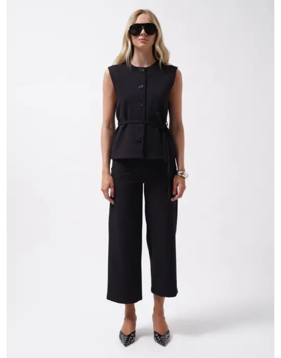 Kuşaklı Dokuma Yelek