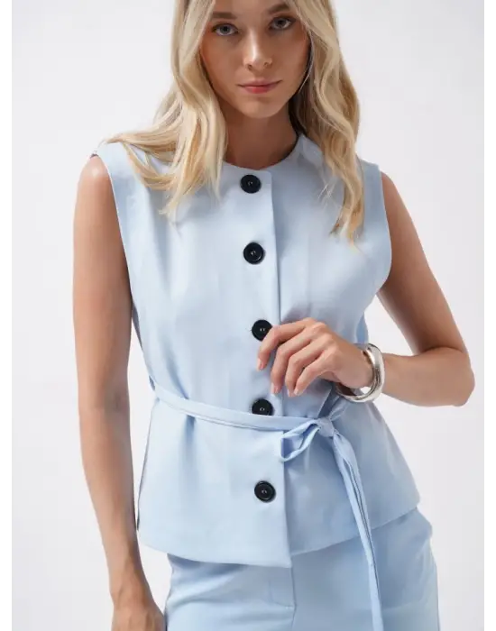 Kuşaklı Dokuma Yelek