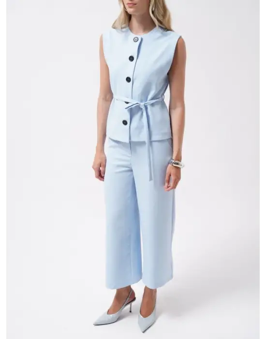 Kuşaklı Dokuma Yelek