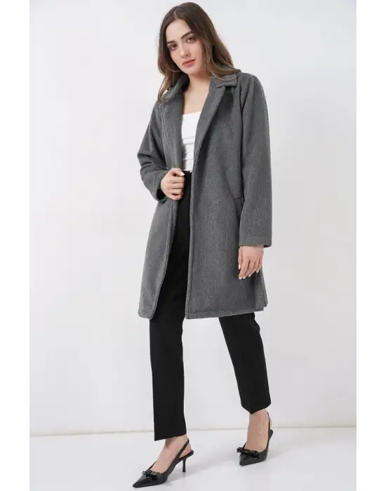 Trend Kuşaklı Kaban Antrasit