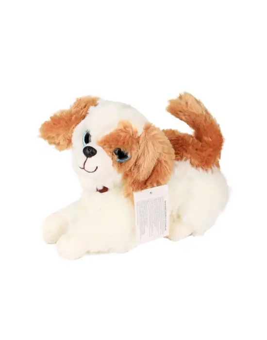KZL-1611001 Peluş Sesli Havlayan Köpek 25 cm -Kızılkaya