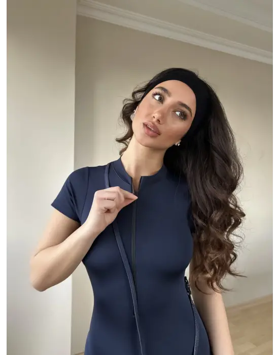 Cool Fermuarlı Tulum