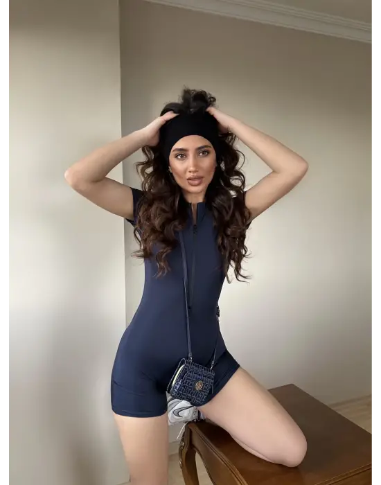 Cool Fermuarlı Tulum