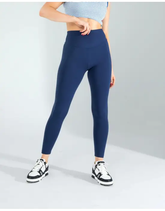 Modern Lacivert Tayt