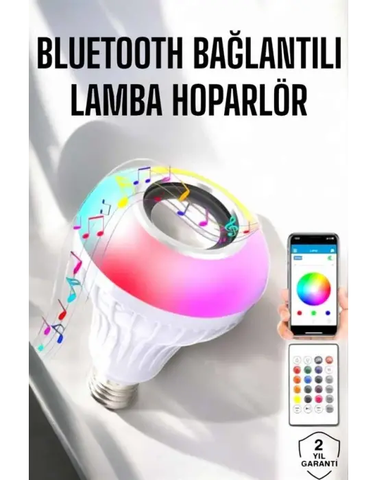 Lamba Led Hoparlör Dayanıklı Ve Uzun Ömürlü Bluetooth Hoparlör