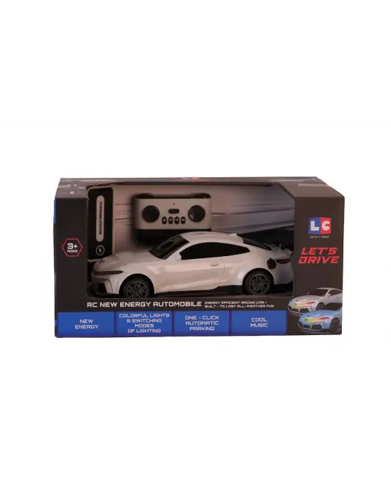 LC-31212 LETS RİDE UK 1 16 RENKLİ IŞIKLI ARABA ŞARJ İSTASYONLU