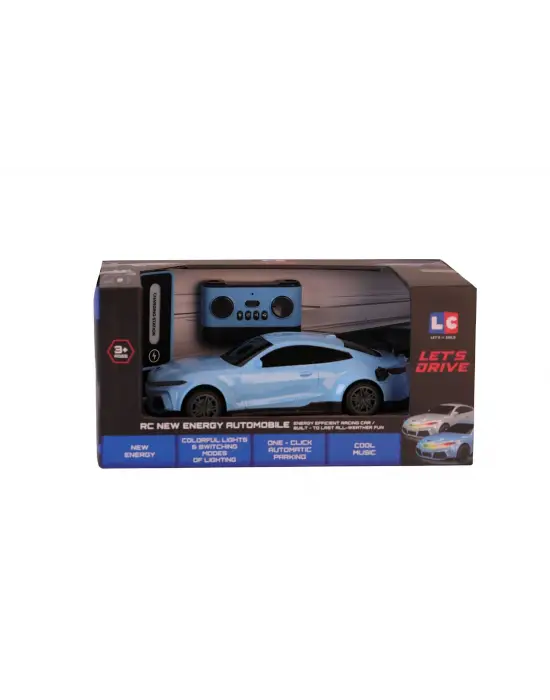 LC-31212 LETS RİDE UK 1 16 RENKLİ IŞIKLI ARABA ŞARJ İSTASYONLU