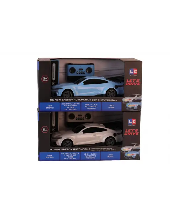 LC-31212 LETS RİDE UK 1 16 RENKLİ IŞIKLI ARABA ŞARJ İSTASYONLU
