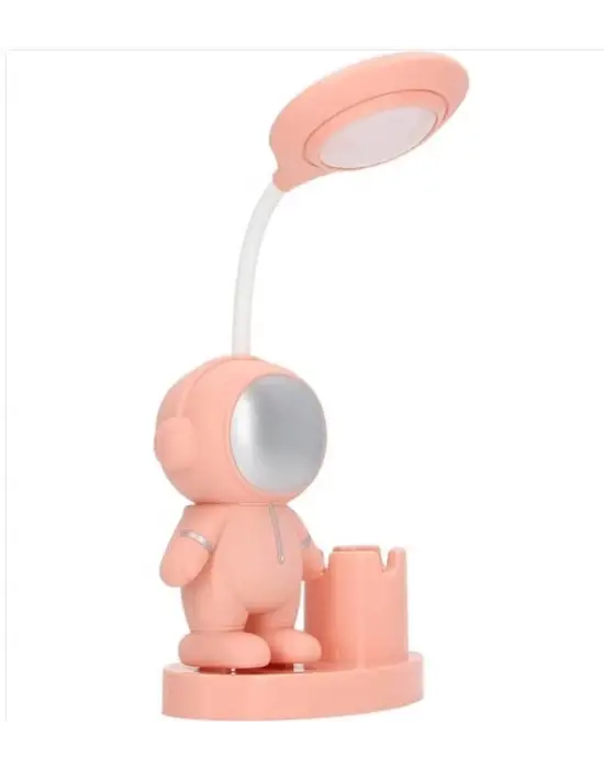 Led Astronot Masa Lambası Ve Kalemlik